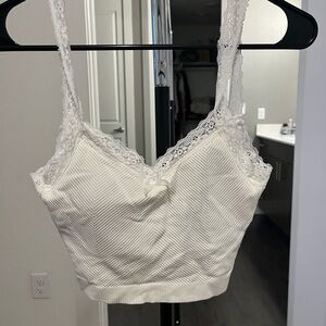 ALTERD STATE BRALETTE WITH LACE AND BUILT IN BRA